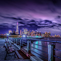 A Quiet Night at Liberty State Park